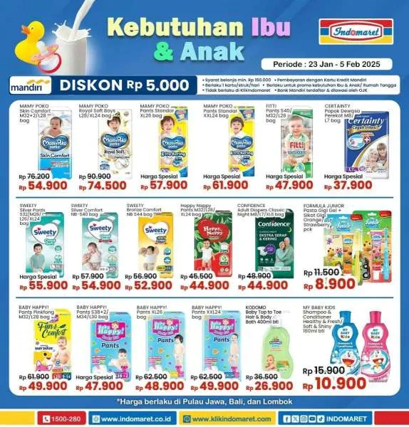 Promo Indomaret Super Hemat Periode 23 Januari-5 Februari 2025