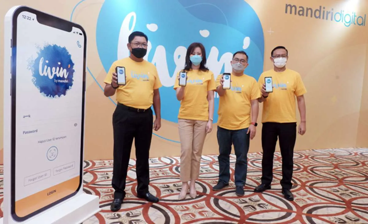 Lanjutkan transformasi digital perbankan, Bank Mandiri perkenalkan Livin’ by Mandiri