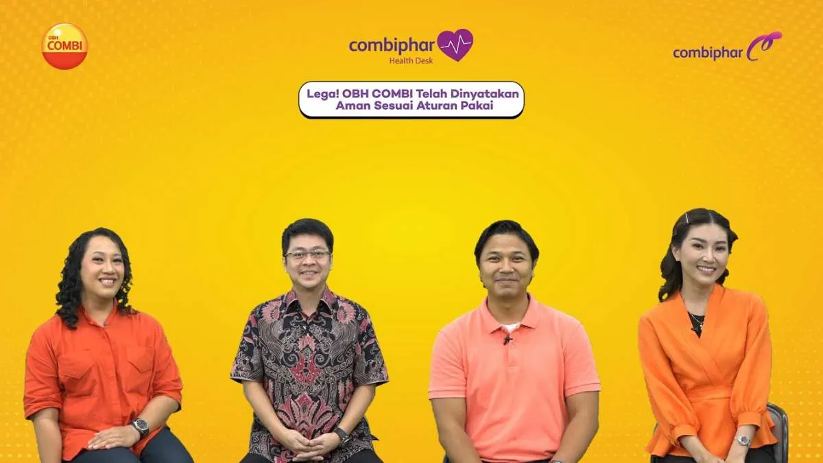 Lega! OBH COMBI Anak dan Dewasa Aman Dikonsumsi Sesuai Aturan Pakai