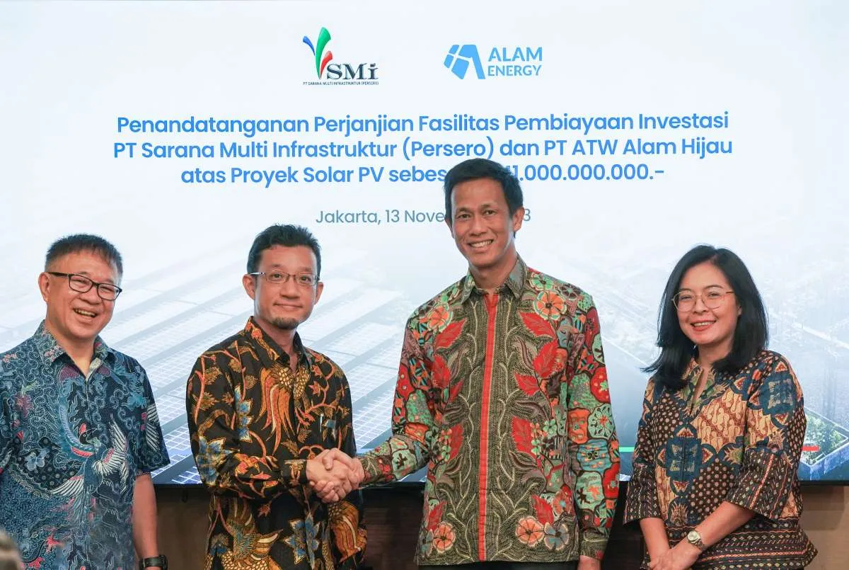 Alam Energy Terima Pembiayaan Rp 41 Miliar dari PT SMI