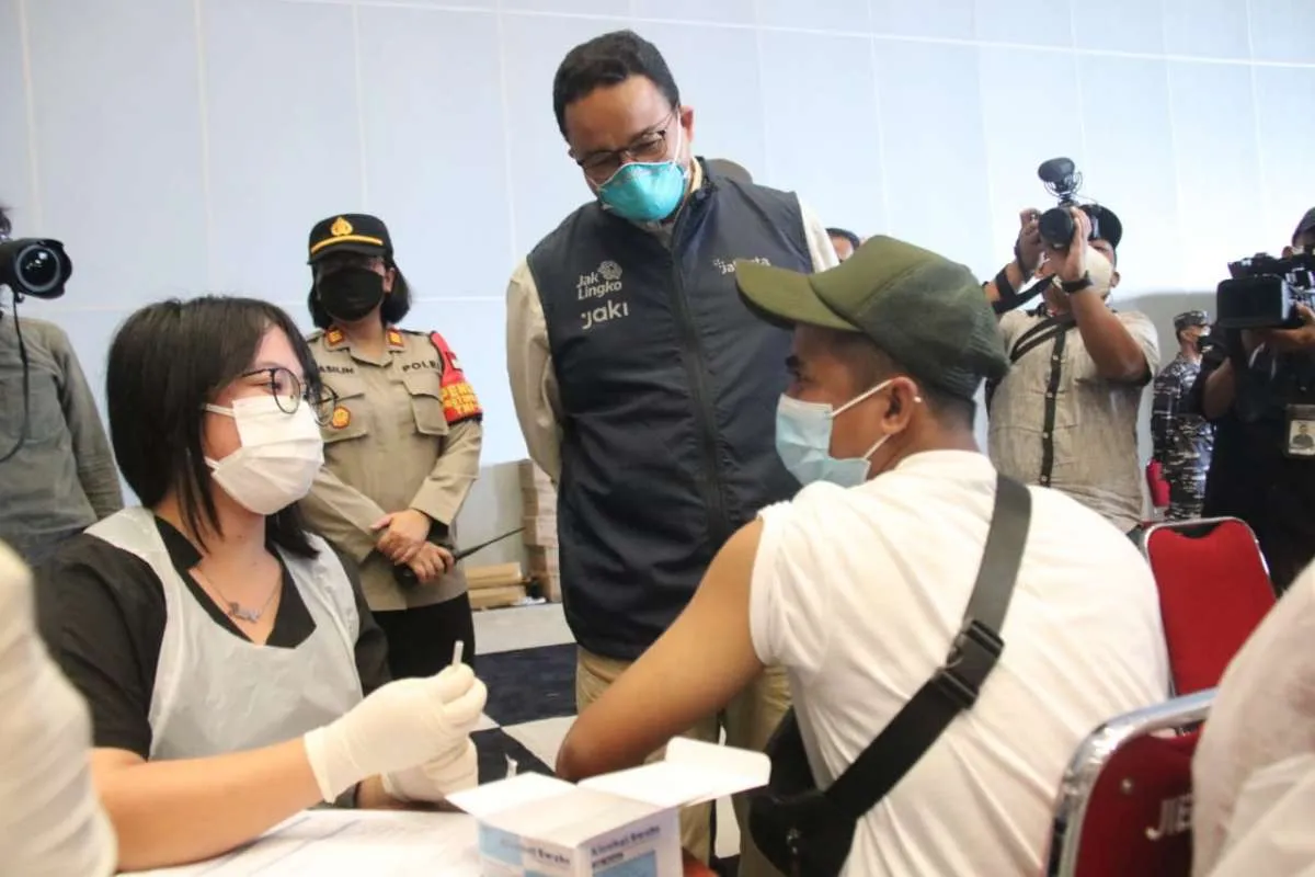 UPDATE vaksinasi corona di Jakarta Minggu 11 Juli mencapai 5,44 juta, 61,7% target