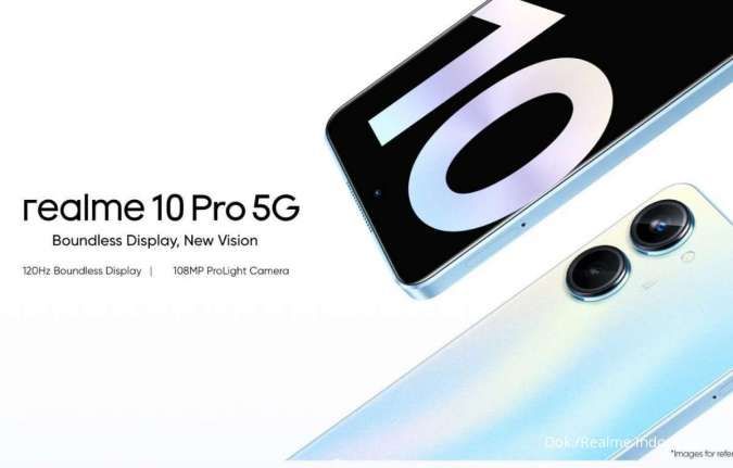 Sudah Tersedia, Intip Spesifikasi dan Harga HP Realme 10 Pro di Indonesia