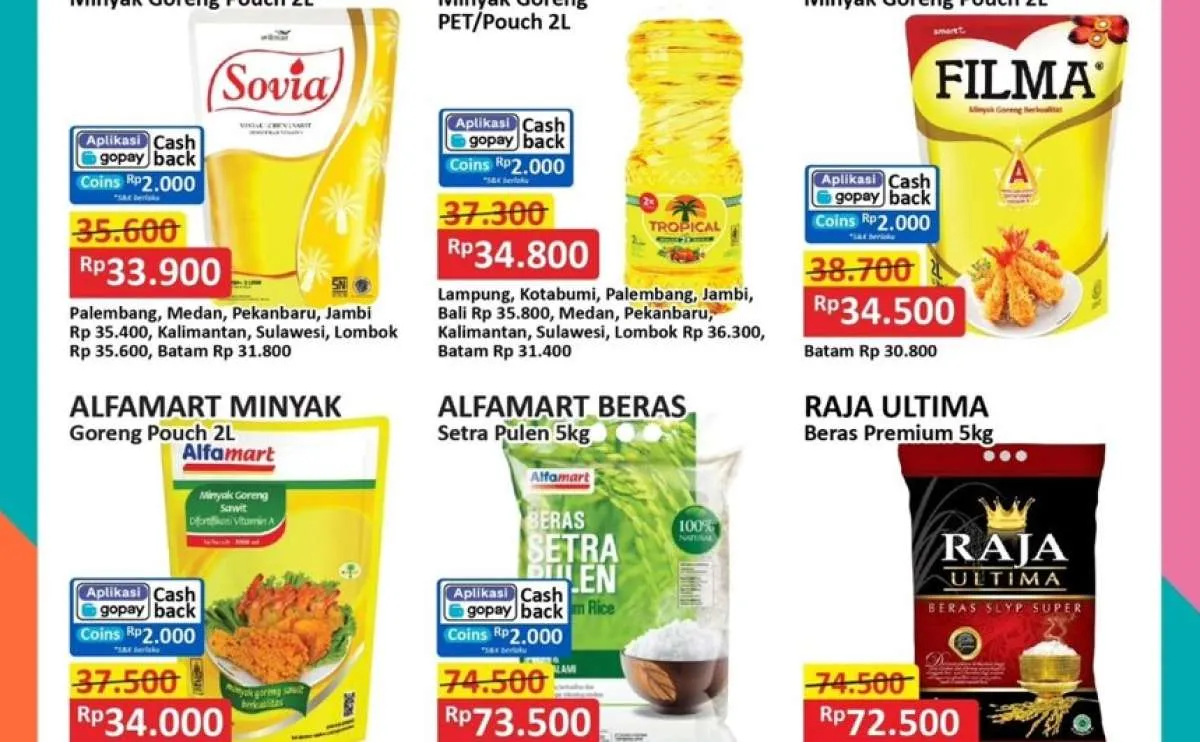 Promo JSM Alfamart Weekend September 2024, Promo Minyak Goreng dan Beras Lebih Murah