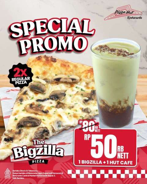 Promo Pizza Hut 1-31 Desember 2024