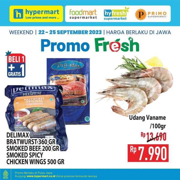 Katalog Promo JSM Hypermart Terbaru 22-25 September 2023, Promo Fresh