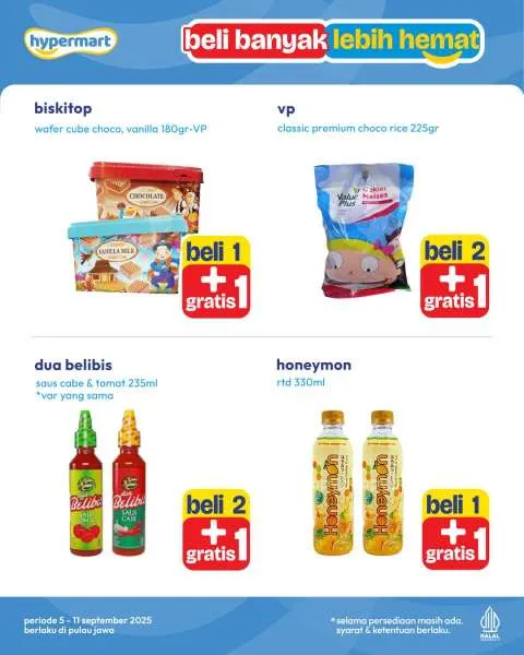Promo Hypermart Beli Banyak Lebih Hemat Periode 5-11 September 2025