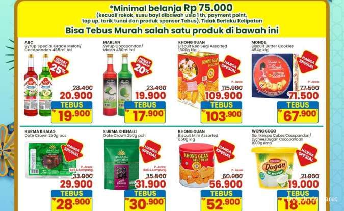 Kebutuhan Ramadan Aman! Indomaret Banjir Diskon Sirup dan Biskuit sampai 4 Februari