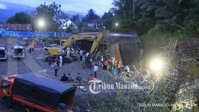 Kecelakaan proyek tol Manado-Bitung, Kementerian PUPR belum kenakan sanksi bagi WIKA