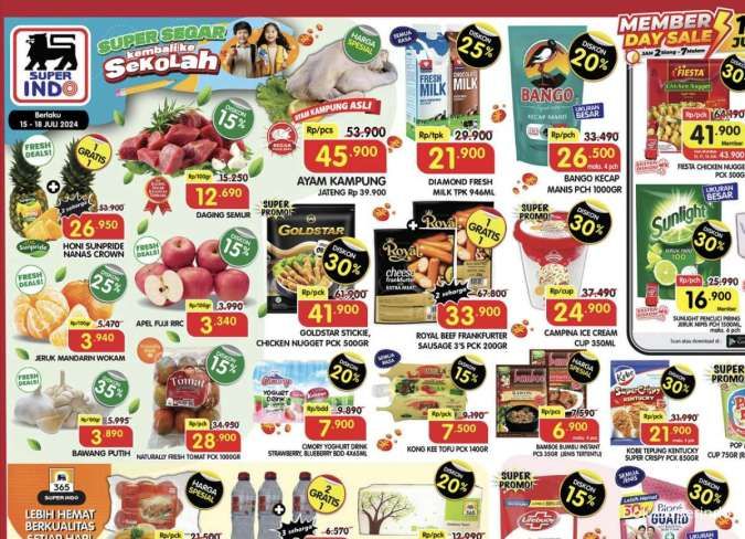 Katalog Promo Superindo Weekday Diskon hingga 50% Periode 15-18 Juli 2024