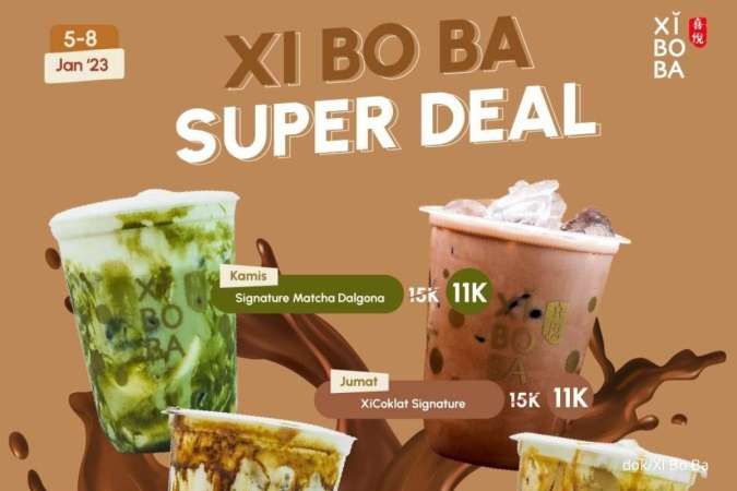 Promo Xiboba Spesial 5-8 Januari 2023, Beli Paket Super Deal Tiap Hari Cuma Rp 11.000