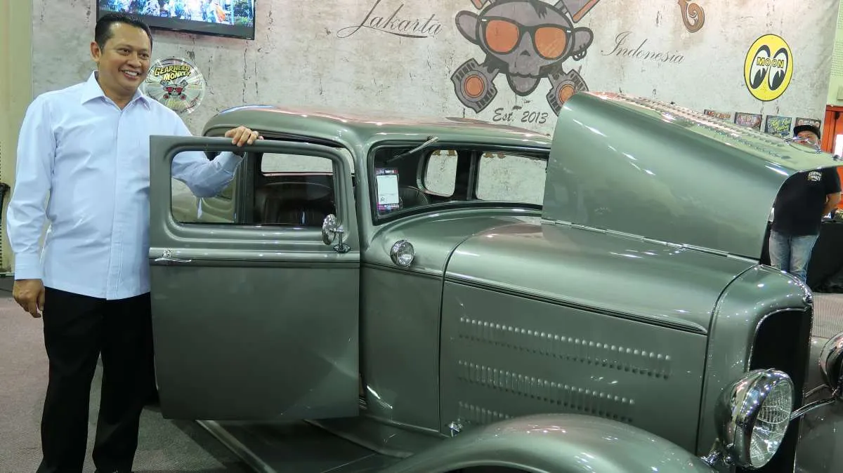 Ketua MPR Bambang Soesatyo selamat dari kecelakaan saat lomba reli mobil di Meikarta