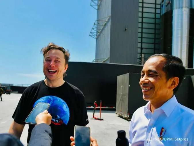 Indonesia's Jokowi Meets Tesla's Musk After Nickel Talks