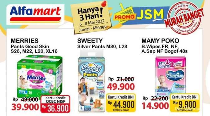 Nikmati Promo JSM Alfamart untuk Belanja Hemat sampai 8 Mei 2022