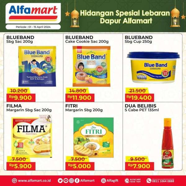 Promo Alfamart Sambut Lebaran 1-15 April 2024 Edisi Kebutuhan Dapur