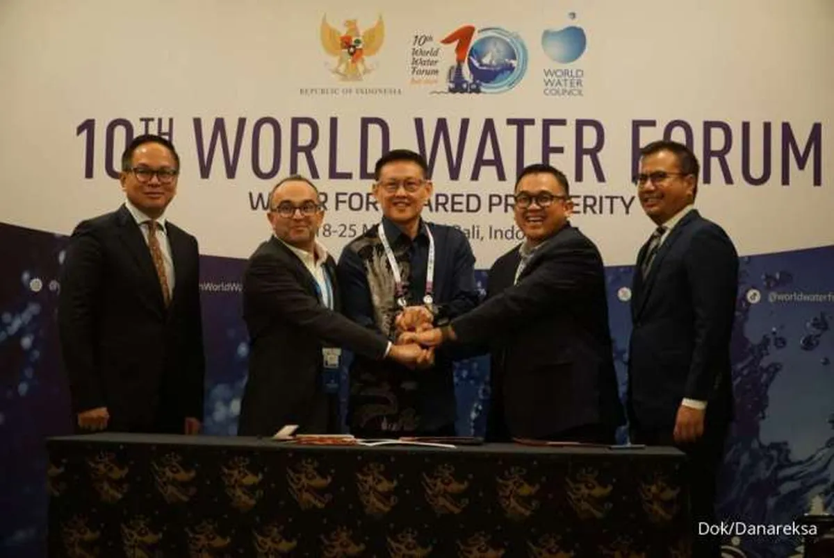  Danareksa Gandeng CITIC dan SUEZ Bangun SPAM Bandung 