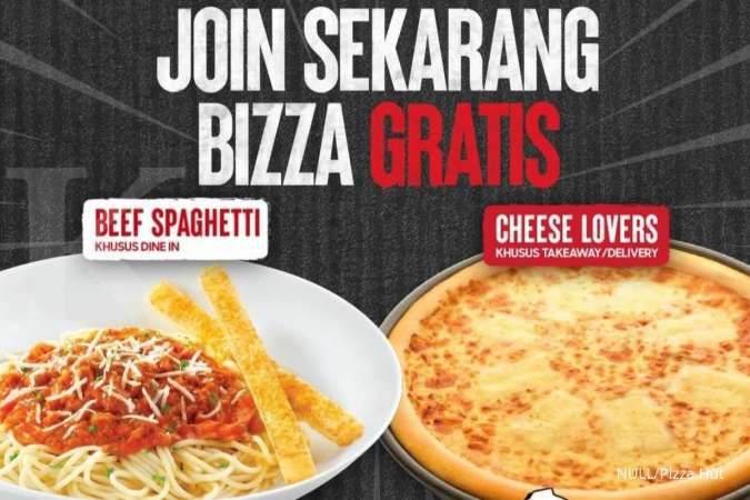 Promo Pizza Hut, Gratis Spaghetti & Pizza bagi Pengguna Baru Aplikasi Pizza Hut
