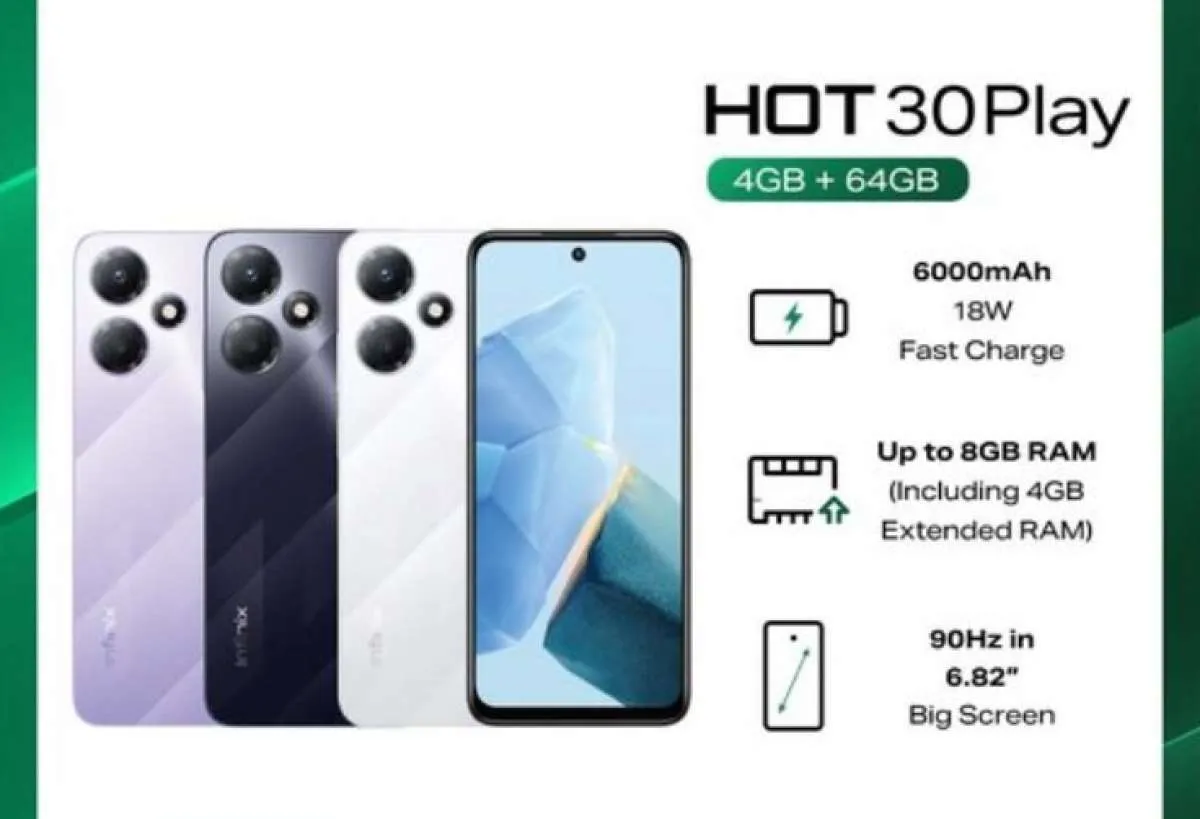 Spesifikasi dan Harga HP Infinix Hot 30 Play Resmi di Indonesia