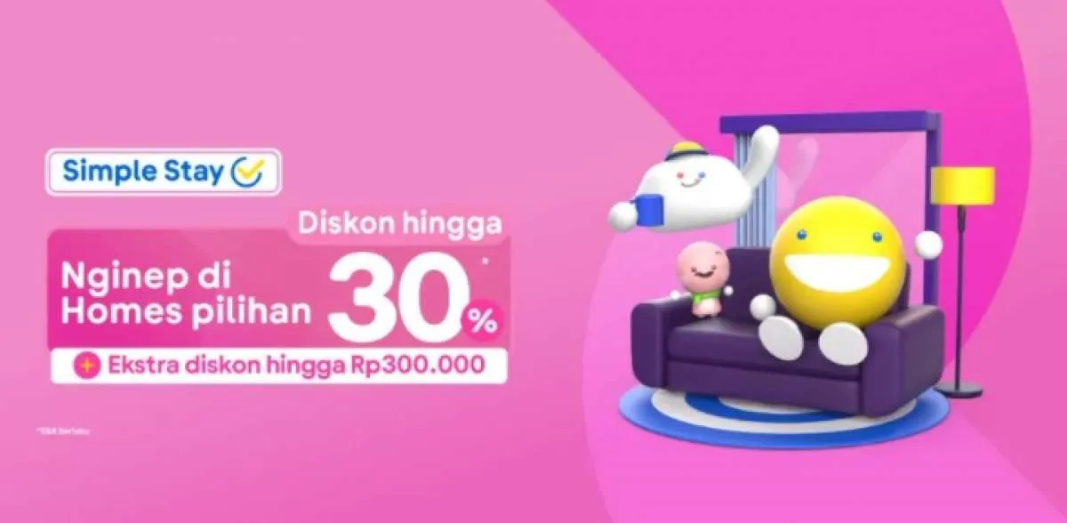 Promo Tiket.com 4-10 Maret 2022, Diskon Produk Homes Pilihan Hingga 30%