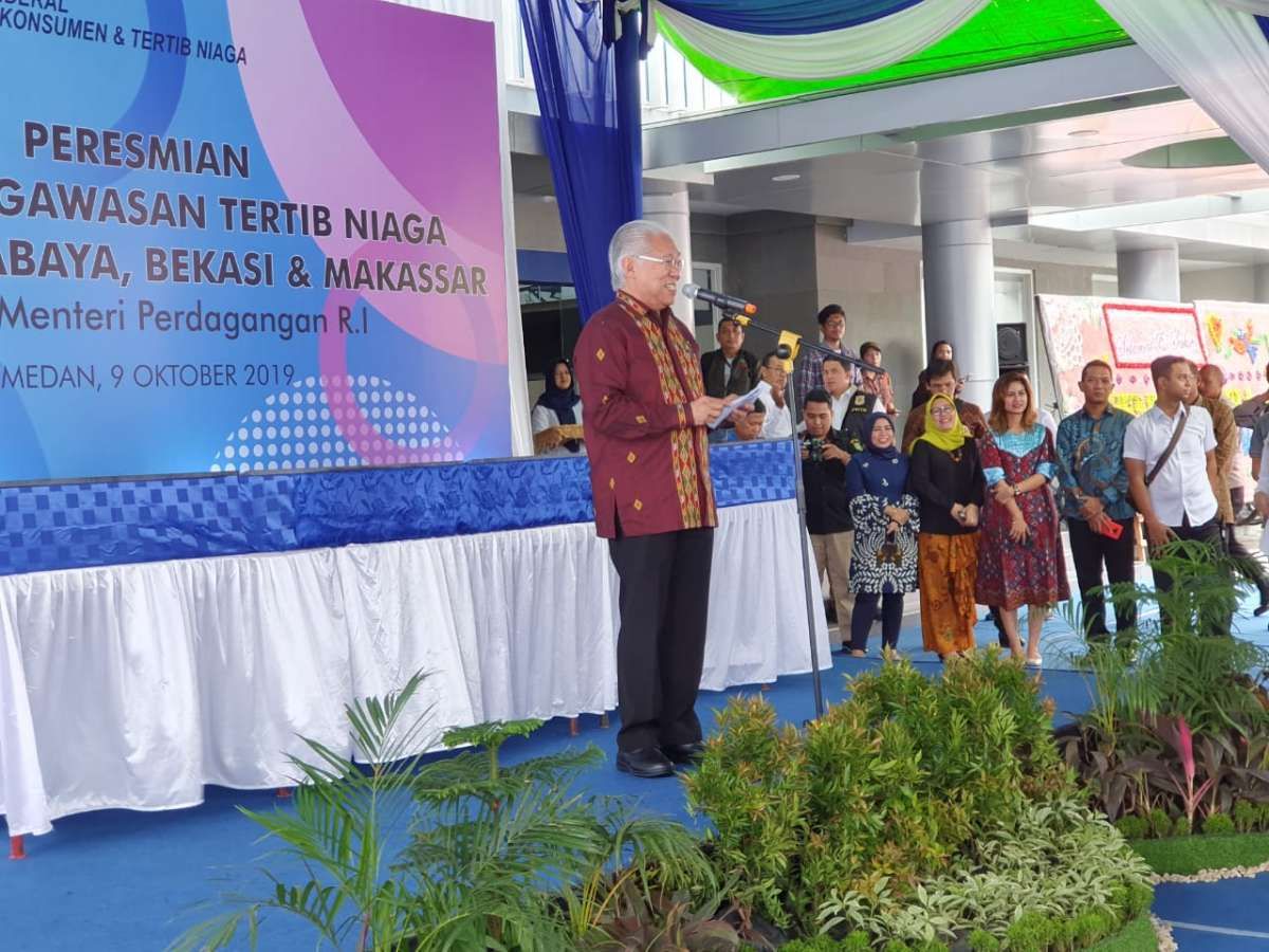 Perkuat Pengawasan Post Border, Kemendag Resmikan Balai Pengawasan Tertib Niaga di Daerah