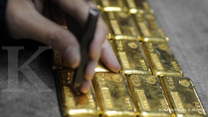 Harga acuan emas Antam hari ini melonjak Rp 6.000