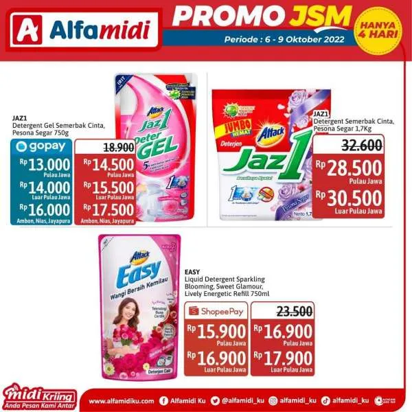 Promo JSM Alfamidi Periode 6-9 Oktober 2022