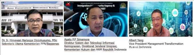 Huawei Gandeng Kementerian PPN/Bappenas dan Ditjen Imigrasi Kembangkan Kompetensi SDM Digital