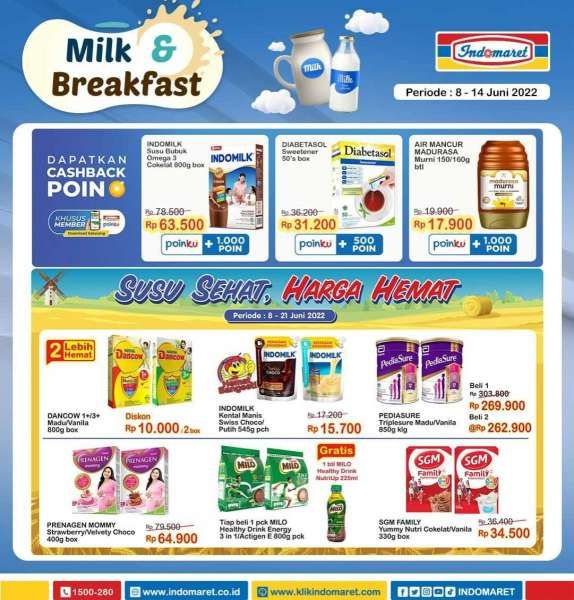 Promo Indomaret Super Hemat Mingguan Terbaru 8-14 Juni 2022