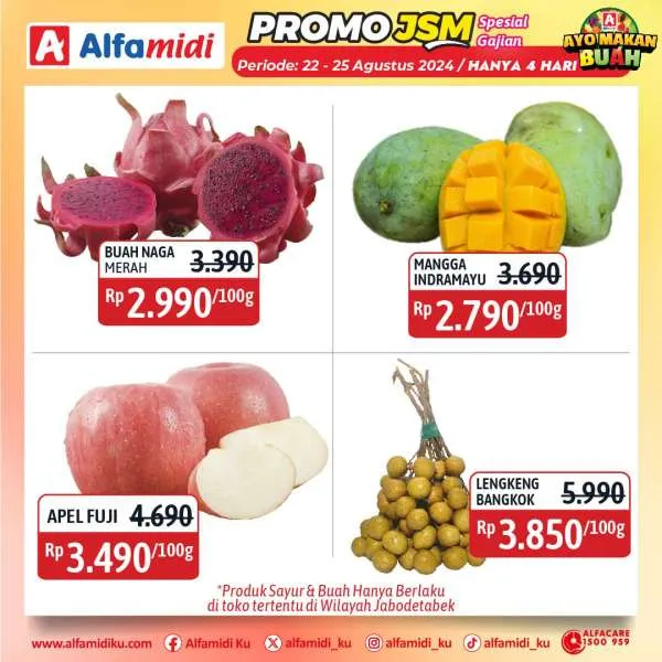 Promo JSM Alfamidi Spesial Gajian Periode 22-25 Agustus 2024