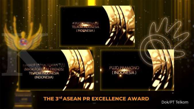 Telkom Sabet Predikat Diamond Dalam Ajang The 3rd Asean PR Excellence Awards 2021
