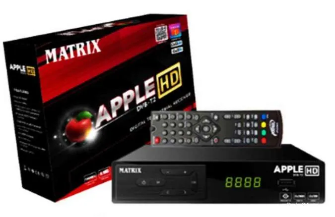 Set top box STB Matrix Apple DVB T2