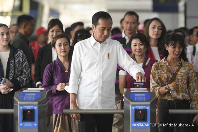  Jokowi Minta Ada Subsidi Tarif untuk LRT Jabodebek