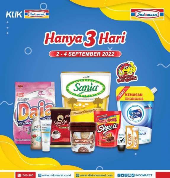 Katalog Promo Indomaret Hanya 3 Hari Periode 2-4 September 2022