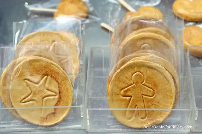 Bbopkki, street food Korea berbahan dasar karamel