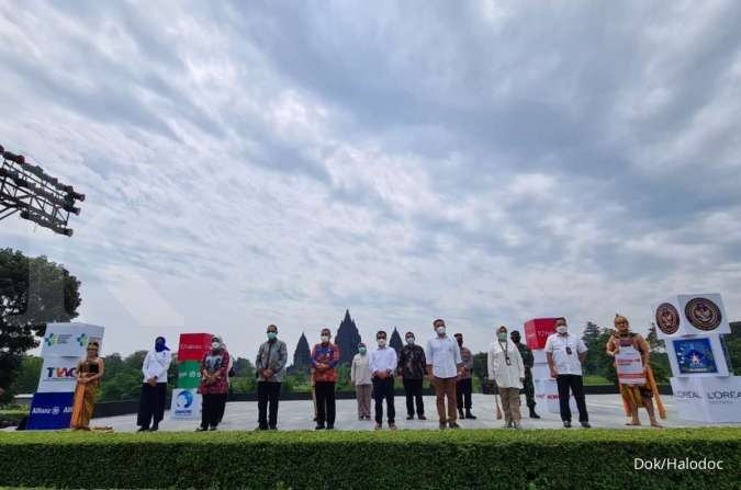 Pemkab Sleman Didukung Halodoc dan Gojek Buka Pelayanan Vaksinasi Covid-19 Massal Drive Thru di Yogyakarta