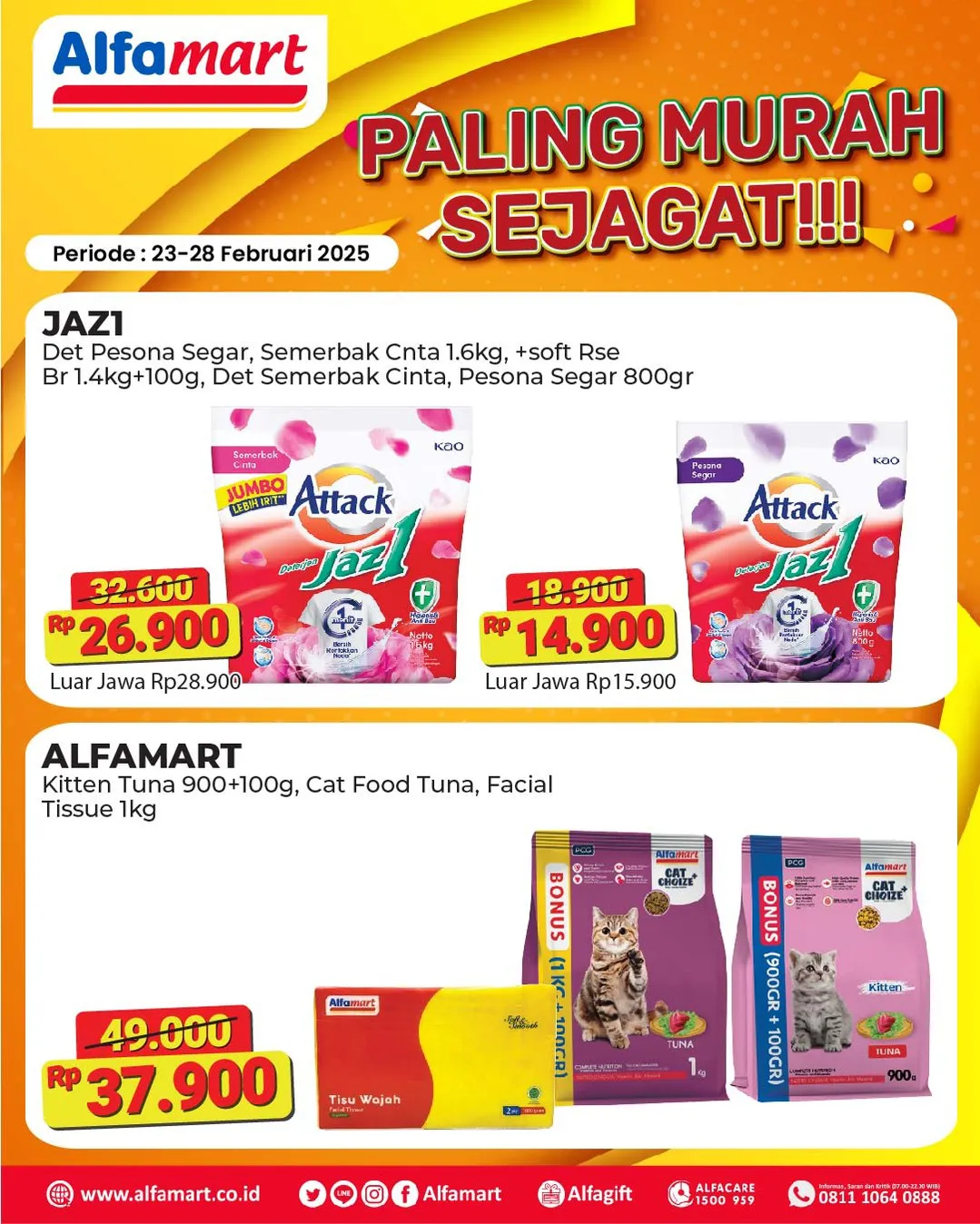 Promo Alfamart Paling Murah Sejagat Periode 23-28 Februari 2025