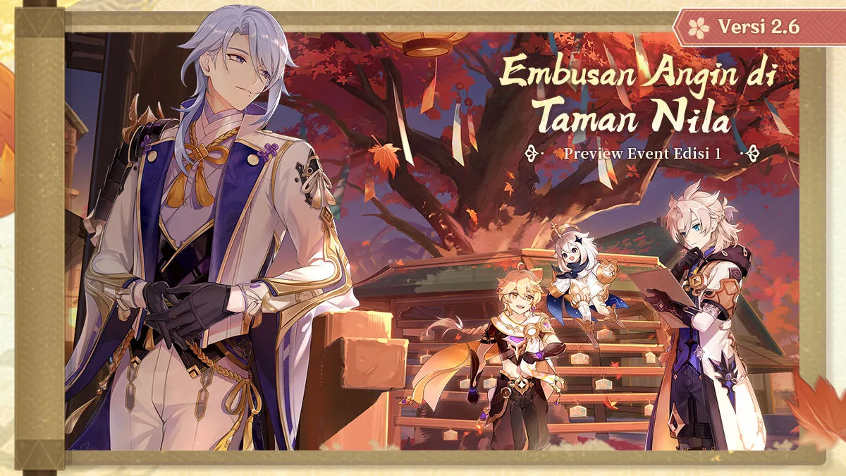 Jadwal Maintenance Genshin Impact 2.6 hingga 2 Karakter Baru, Yelan dan Kuki Shinobu