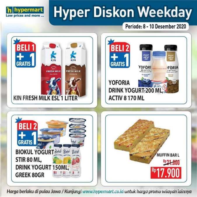 Promo Hypermart weekday 8-10 Desember 2020 