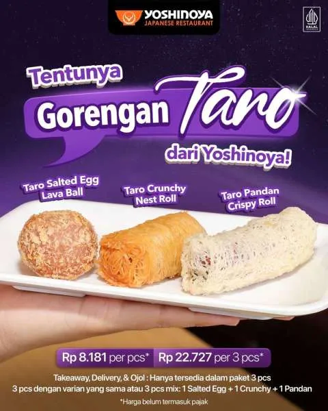 Promo Takjil Gorengan Taro Yoshinoya