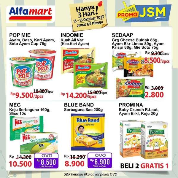 Katalog Promo JSM Alfamart Terbaru 13-15 Oktober 2023