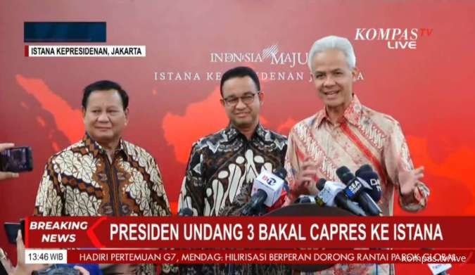 Begini Tanggapan Tiga Capres Setelah Diundang Santap Siang Bersama Presiden Jokowi