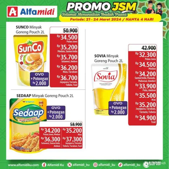 Promo JSM Alfamidi Hanya 4 Hari Periode 21-24 Maret 2024