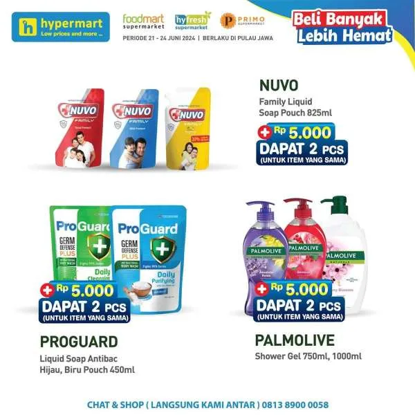 Promo Hypermart Beli Banyak Lebih Hemat Periode 21-24 Juni 2024