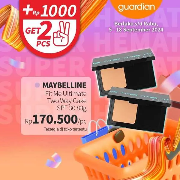 Promo Guardian Super Hemat Periode 5-18 September 2024