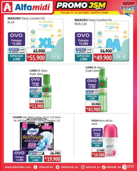 Promo JSM Alfamidi Periode 11-13 Juli 2025