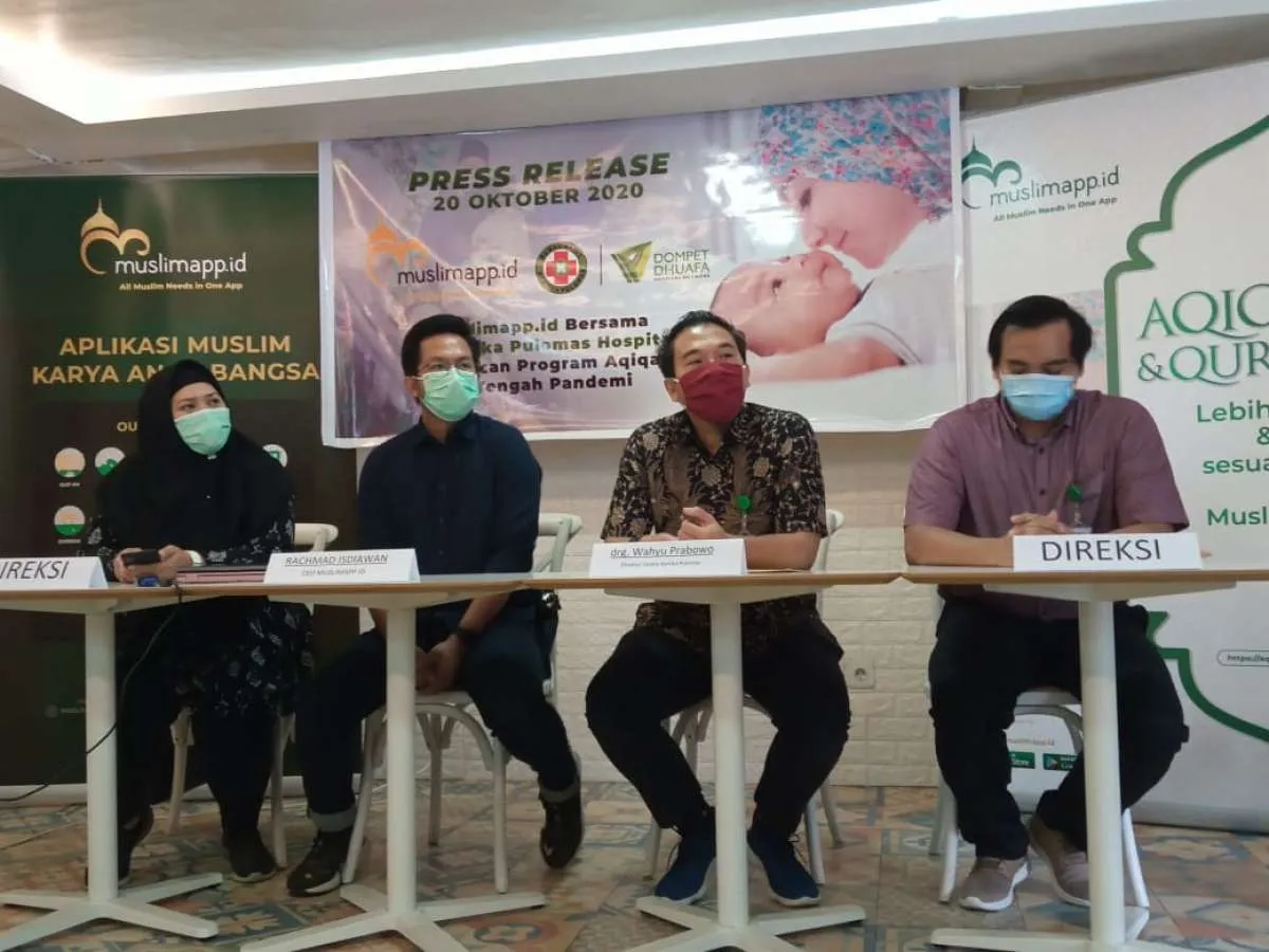 Muslimapp.id gandeng RS Kartika Pulomas Hospital rilis program aqiqah di masa pandemi