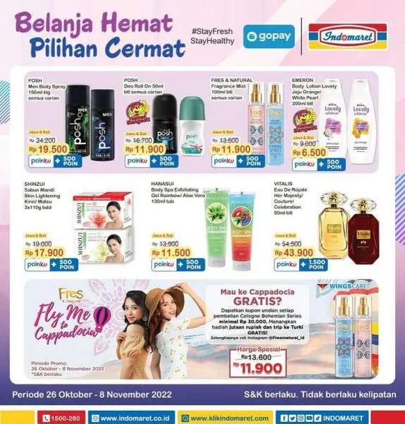 Promo Indomaret Super Hemat 26 Oktober-1 November 2022