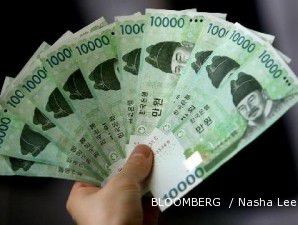 Pekan lalu, won dan rupee pimpin pelemahan mata uang Asia