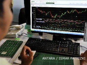 Setelah bergerak liar, IHSG sesi I ditutup turun 0,06%