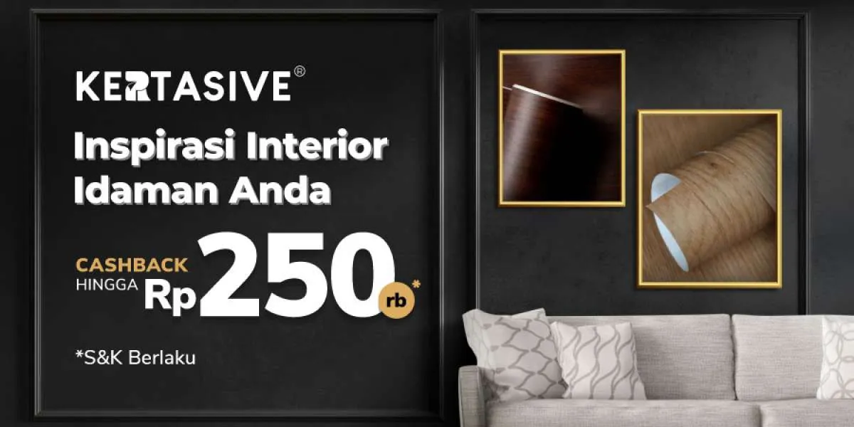 Promo Tokopedia 11-13 Juli, Beli Produk Kertasive Cashback Rp 250.000