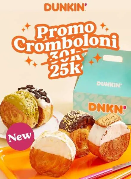 Promo Dunkin Cromboloni